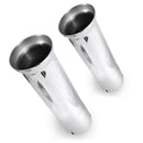 Stainless Works Bell Exhaust Tips- 2in ID Inlet 2in Body-1