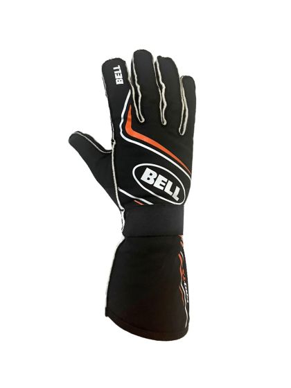 Bell Pro-TX Glove Black/Orange Medium Sfi 3.3/5