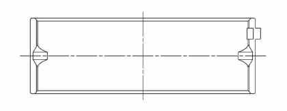 ACL Mitsubishi 4G63/4G64 7 Bolt EVO V-IX Standard Size High Performance w/ Extra Oil Clearance Main