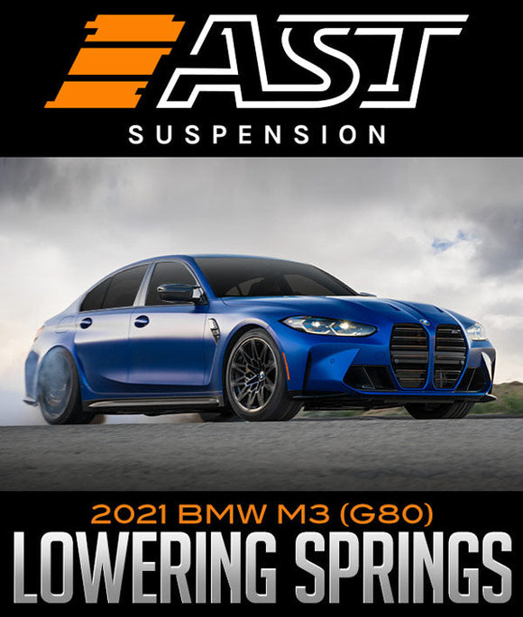AST Suspension Lowering Springs - 21+ BMW G80 M3