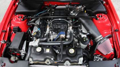 COLD AIR INTAKE - HIGH-FLOW, ROTO-MOLD TUBE - FORD MUSTANG SHELBY GT500 V8-5.4L SC