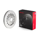 Brembo 15-18 Porsche Macan Audi RS3 2020-2017 Front Grooved UV Coated Rotor 8V0615301R-1