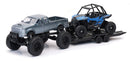 New Ray Toys Pickup Toy Hauler with Polaris RZR XP1000 EPS-1