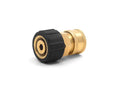 3/8 QC Brass Coupler x M22 F 15mm Twist Coupler"-1