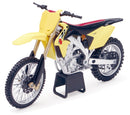 New Ray Toys 2014 Suzuki RM-Z450 (Yellow) Scale/ - 1:12-1