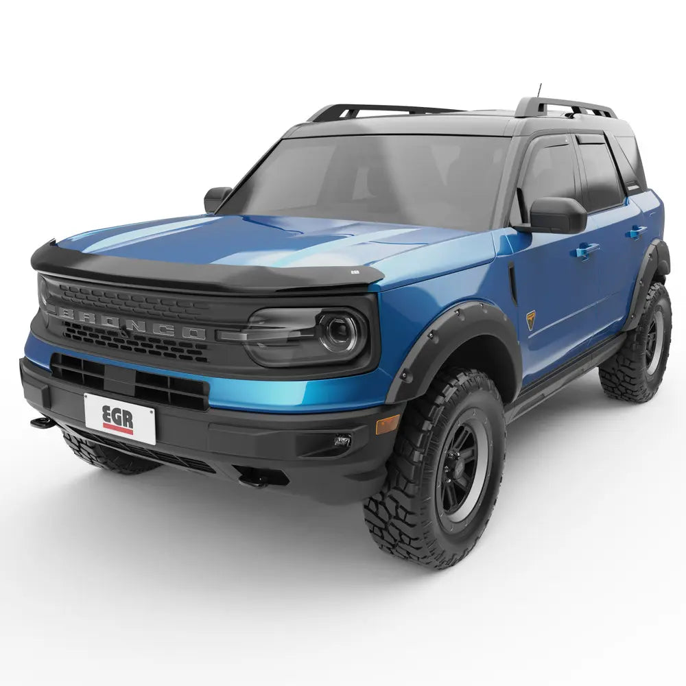 EGR 21-22 Ford Bronco Sport Superguard Hood Shield - Dark Smoke (303561) - 0