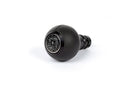 BFI GS2 Heavy Weight Shift Knob - Black Nappa Leather - Black Anodized (BMW Fitment)-1