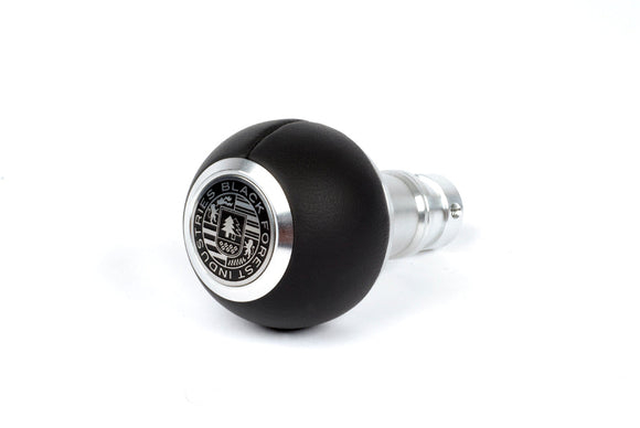 BFI GS2 Heavy Weight Shift Knob - Black Nappa Leather (MINI Fitment)