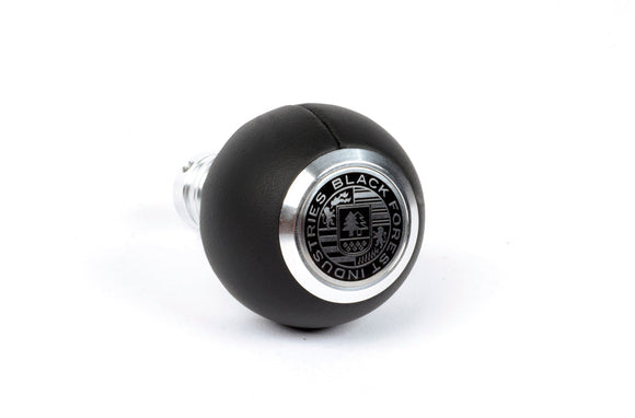 BFI GS2 Heavy Weight Shift Knob - Black Nappa Leather (BMW Fitment)