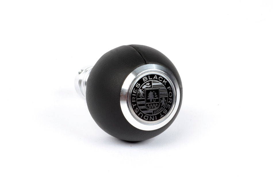 BFI GS2 Heavy Weight Shift Knob - Black Nappa Leather (MINI Fitment) - 0