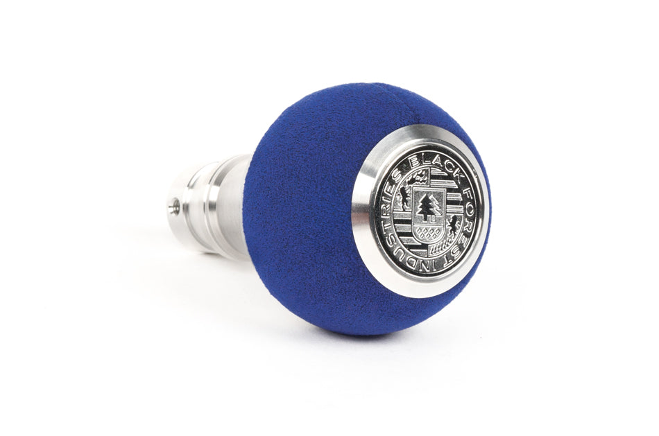 BFI GS2 Heavy Weight Shift Knob - Blue Alcantara (BMW Fitment)