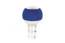 BFI GS2 Heavy Weight Shift Knob - Blue Alcantara (BMW Fitment)-2