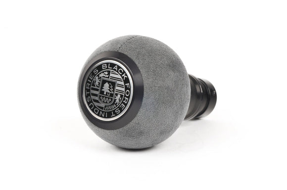 BFI GS2 Heavy Weight Shift Knob - Gray Alcantara - Black Anodized (MINI Fitment)