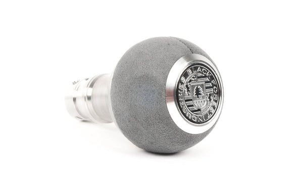 BFI GS2 Heavy Weight Shift Knob - Gray Alcantara (BMW Fitment)