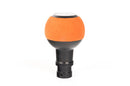 BFI GS2 Heavy Weight Shift Knob - Orange Alcantara - Black Anodized (BMW Fitment)-2