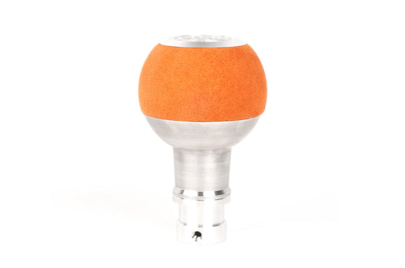 BFI GS2 Heavy Weight Shift Knob - Orange Alcantara (MINI Fitment)