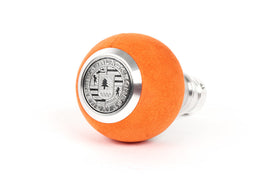 BFI GS2 Heavy Weight Shift Knob - Orange Alcantara (BMW Fitment)