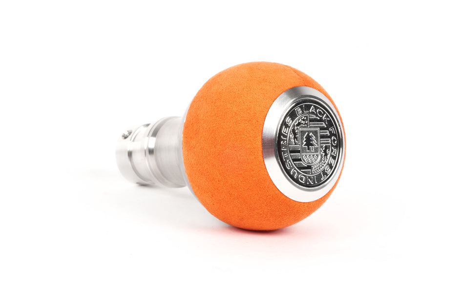 BFI GS2 Heavy Weight Shift Knob - Orange Alcantara (BMW Fitment) - 0