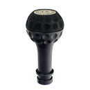 BFI Heavy Weight Shift Knob - Golf Ball - Black Alcantara (VW/Audi Fitment) - Black Anodized-3