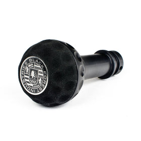 BFI Heavy Weight Shift Knob - Golf Ball - Black Alcantara (VW/Audi Fitment) - Black Anodized