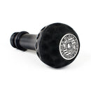BFI Heavy Weight Shift Knob - Golf Ball - Black Alcantara (VW/Audi Fitment) - Black Anodized-2