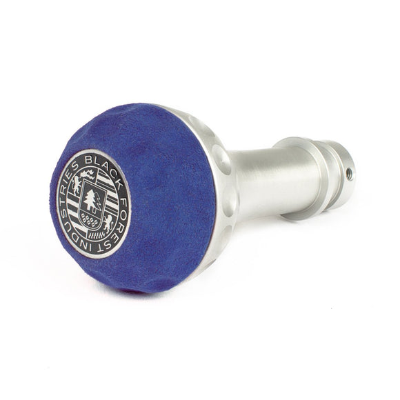 BFI Heavy Weight Shift Knob - Golf Ball - Blue Alcantara (VW/Audi Fitment)