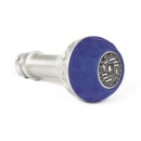 BFI Heavy Weight Shift Knob - Golf Ball - Blue Alcantara (VW/Audi Fitment)-2