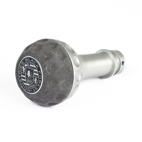 BFI Heavy Weight Shift Knob - Golf Ball - Gray Alcantara (VW/Audi Fitment)