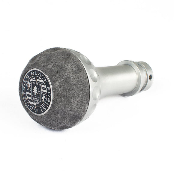 BFI Heavy Weight Shift Knob - Golf Ball - Gray Alcantara (VW/Audi Fitment)