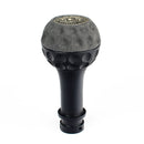 BFI Heavy Weight Shift Knob - Golf Ball - Gray Alcantara (VW/Audi Fitment) - Black Anodized-3