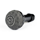 BFI Heavy Weight Shift Knob - Golf Ball - Gray Alcantara (VW/Audi Fitment) - Black Anodized-1