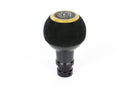 BFI Heavy Weight Shift Knob SCHWARZ - Alcantara - Gold Top (BMW Fitment)-3