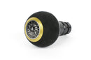 BFI Heavy Weight Shift Knob SCHWARZ - Alcantara - Gold Top (BMW Fitment)-1