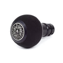 BFI Heavy Weight Shift Knob SCHWARZ - Black Alcantara (Mini Fitment)-1