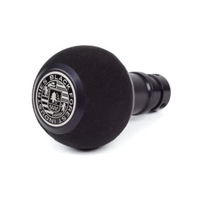 BFI Heavy Weight Shift Knob SCHWARZ - Black Alcantara (Mini Fitment)