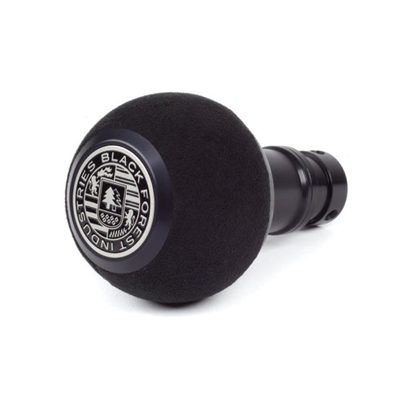 BFI Heavy Weight Shift Knob SCHWARZ - Black Alcantara (Mini Fitment)