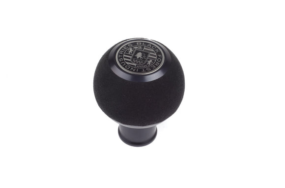 BFI Heavy Weight Shift Knob SCHWARZ - Black Alcantara (Mini Fitment)