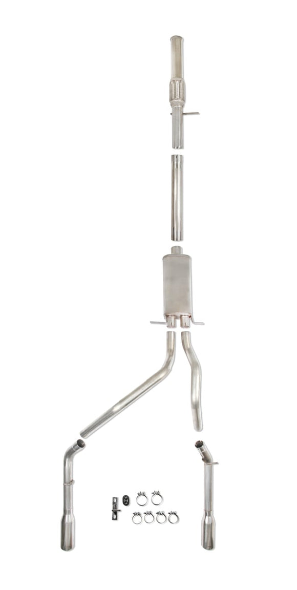 HOOKER BLACKHEART 2014-18 GM TRUCKS 6.2L DUAL CATBACK EXH