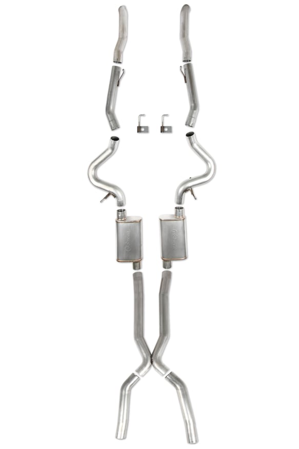 HOOKER BLACKHEART CROSSMEMBER BACK EXHAUST SYSTEM