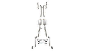 HOOKER BLACKHEART 3.0" 304 STAINLESS STEEL HEMI SWAP EXHAUST SYSTEM