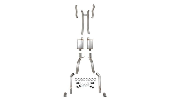 HOOKER BLACKHEART 1966-67 B-BODY HEADER-BACK SYSTEM