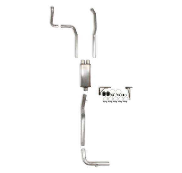 HOOKER BLACKHEART HEADER BACK SWAP EXHAUST SYSTEM - 3.0" SINGLE