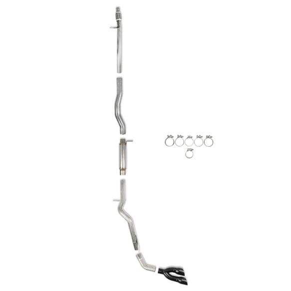 HOOKER BLACKHEART CAT-BACK EXHAUST SYSTEM