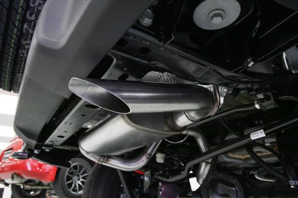HOOKER BLACKHEART AXLE-BACK EXHAUST SYSTEM - 0