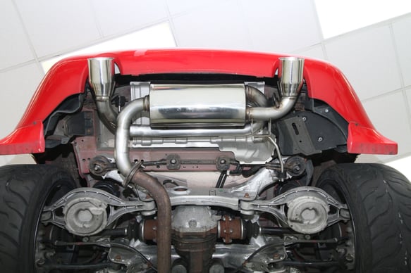 HOOKER BLACKHEART 03-08 NISSAN 350Z DUAL A.B. EXHAUST - 0