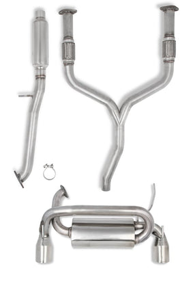 HOOKER BLACKHEART 03-08 NISSAN 350Z DUAL C.B. EXHAUST