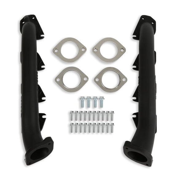 HOOKER BLACKHEART G3 HEMI-SWAP EXHAUST MANIFOLDS. BLACK