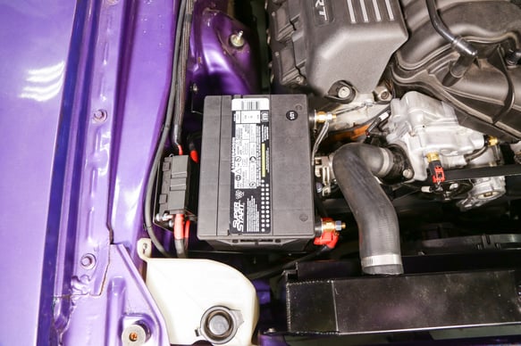 HOOKER BLACKHEART E-BODY MOPAR BATTERY RELOCATION TRAY - 0