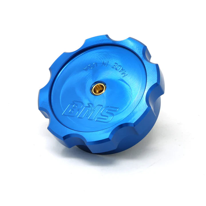 BMS Billet Water/Methanol Injection (WMI) Tank Cap with Safety Check Valve - 0