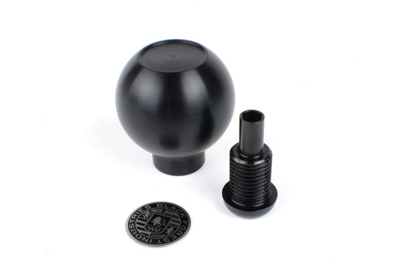 BFI Heavy Weight Shift Knob SCHWARZ - Full Billet (Audi R8 - M8x1.25)